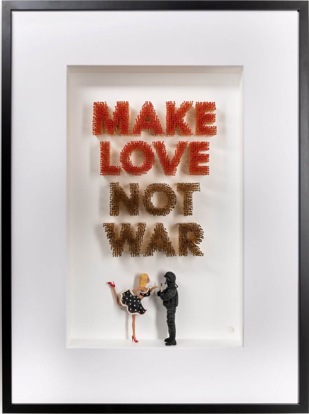 Make Love Not War  - Kunst met een R - Eden Gallery