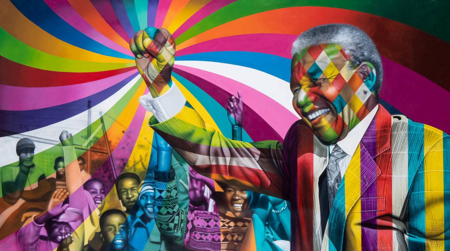 Mandela - Eduardo Kobra - Eden Gallery