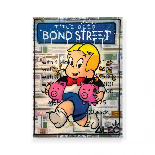 Richie Running Piggy Banks Bond Street Title Deed
