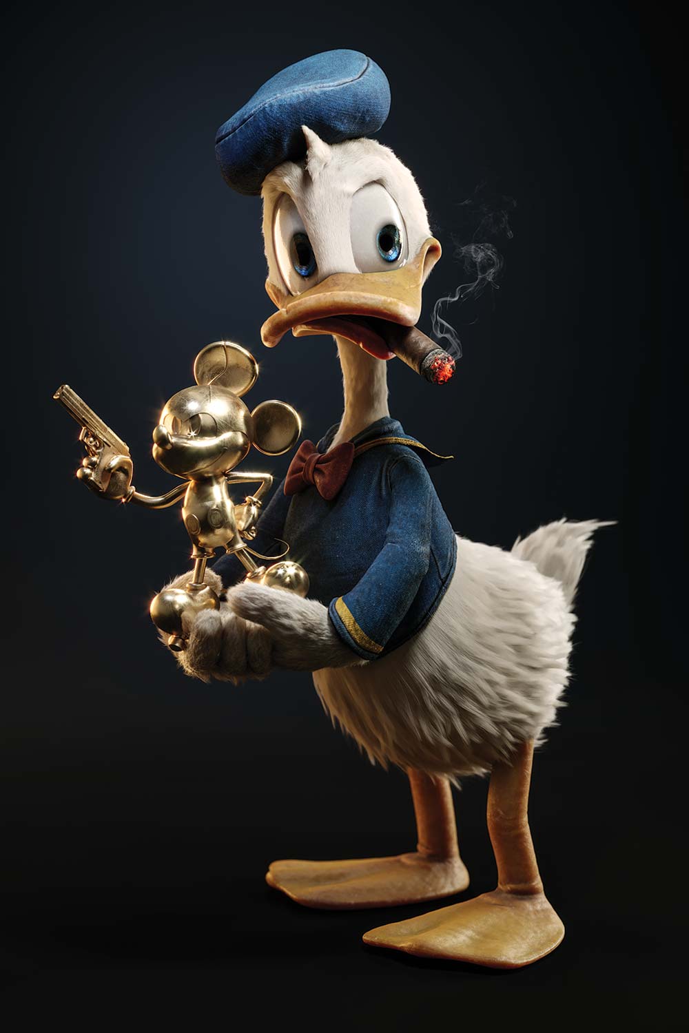Donald Duck Found A Treasure - Eden Gallery